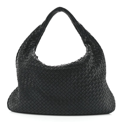 Bottega Veneta Nappa Intrecciato Large Veneta Hobo Black 1 of 12