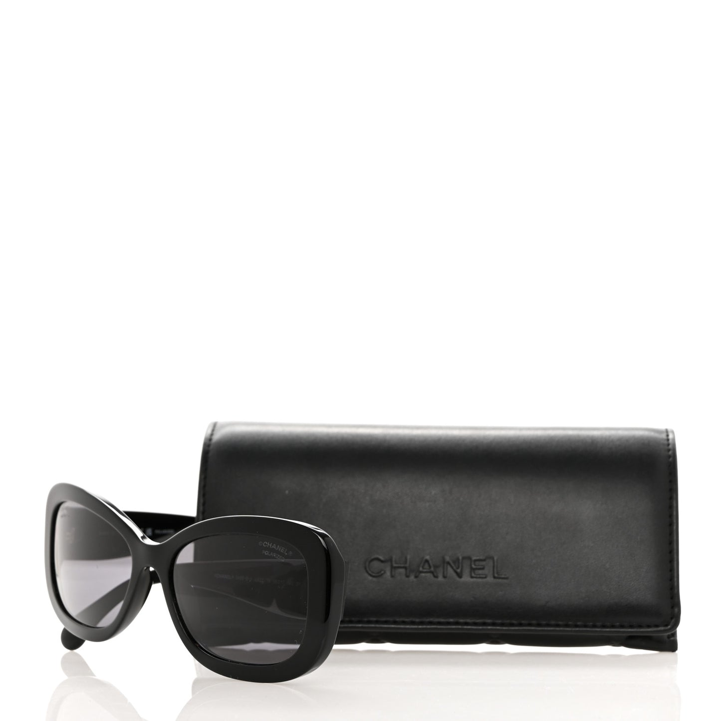 Acetate Polarized CC Sunglasses 5468-B-A Black