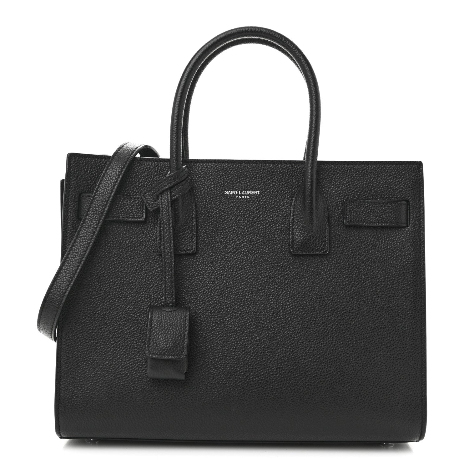Saint Laurent Grain De Poudre Baby Sac De Jour Black 1 of 10