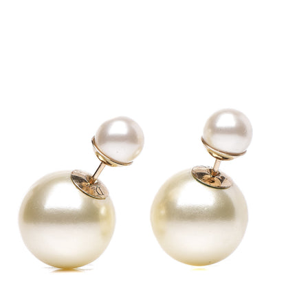 Christian Dior Pearl Mise En Dior Tribal Earrings 1 of 3