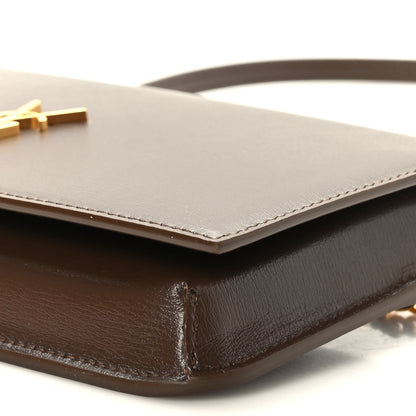 Saint Laurent Smooth Calfskin Monogram Phone Holder Crossbody Brick 9 of 10