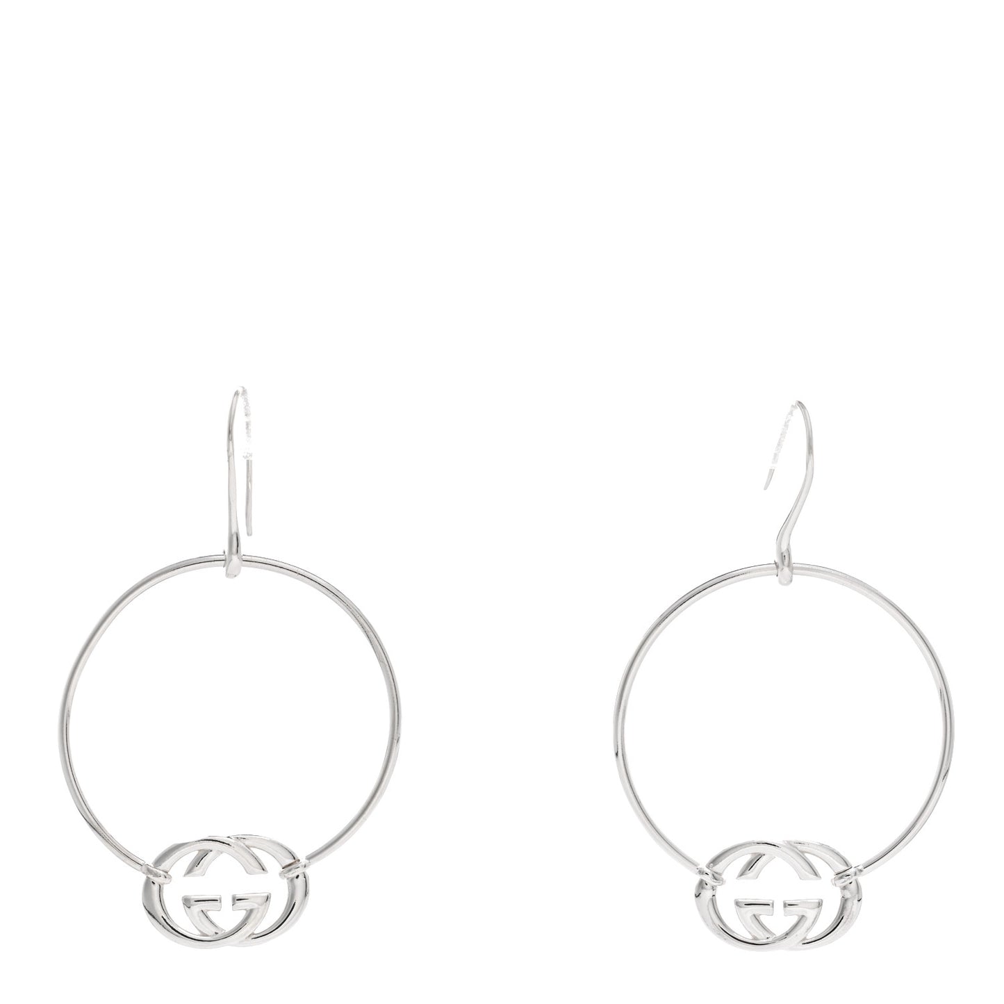 Sterling Silver Britt Hoop Earrings