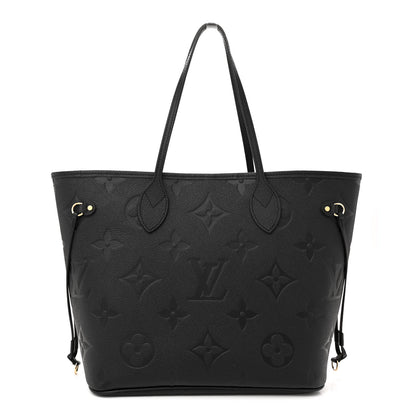 Louis Vuitton Empreinte Monogram Giant Neverfull MM Black 1 of 10