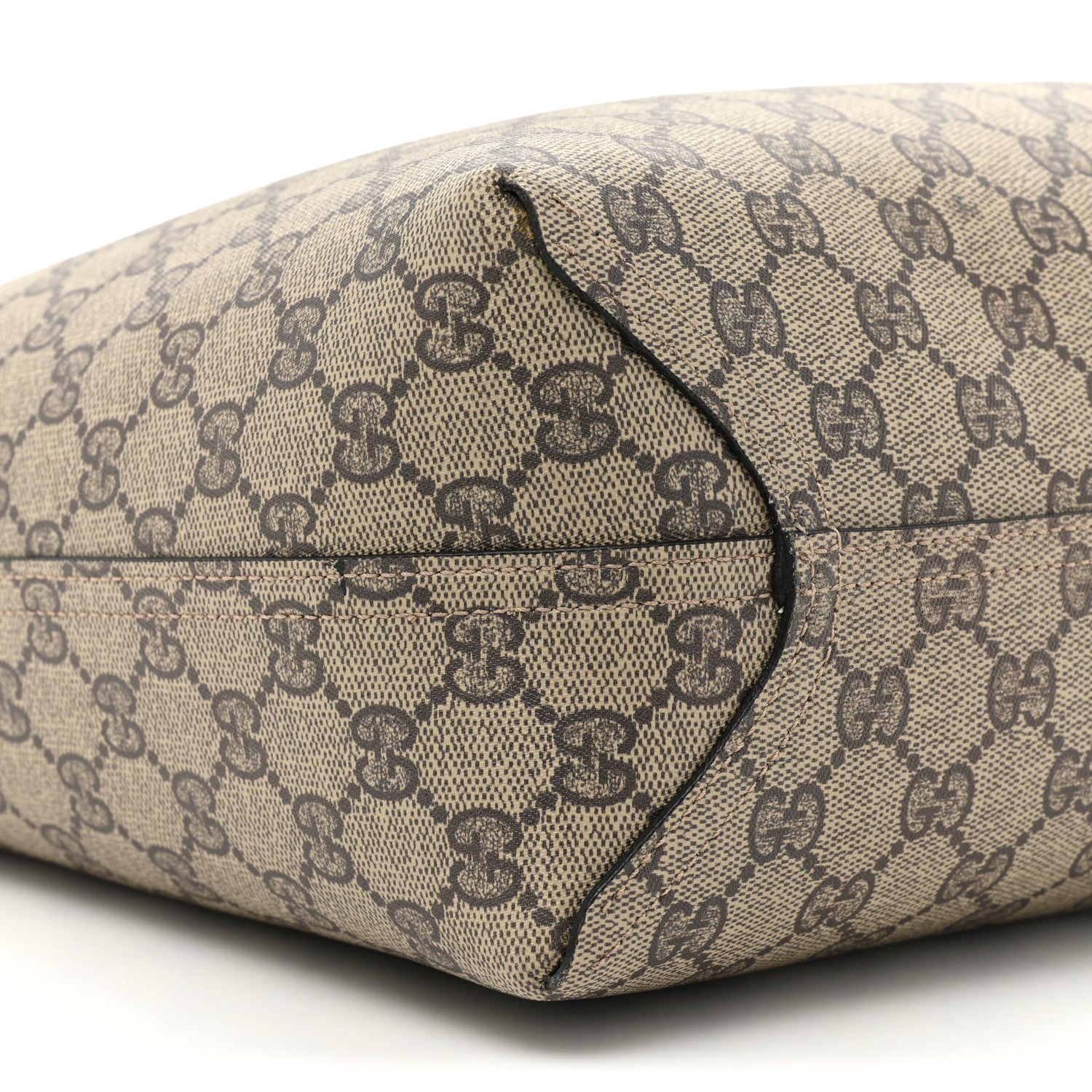 Gucci Calfskin GG Supreme Monogram Medium Reversible Tote Black 13 of 23