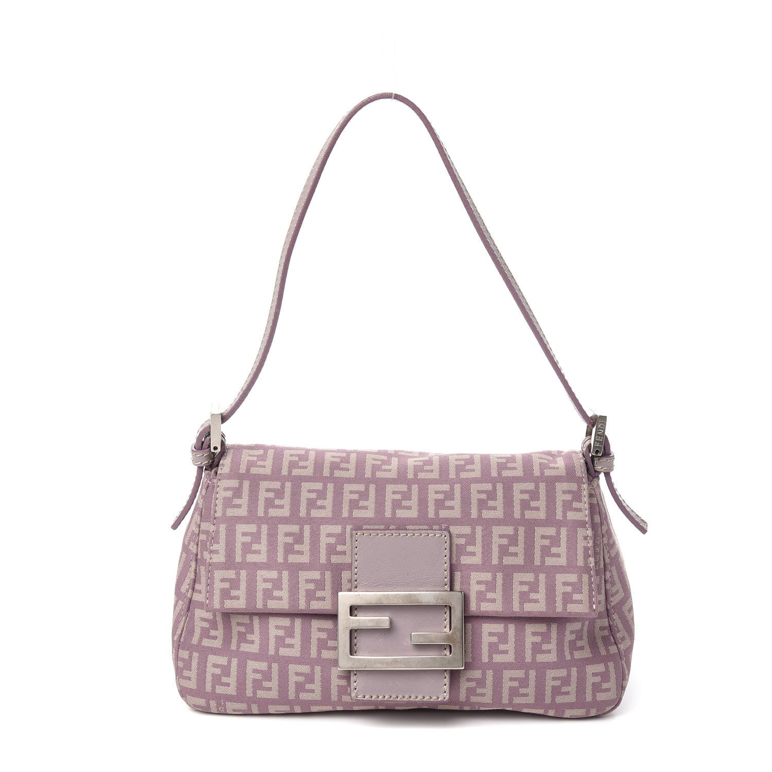 Fendi Zucchino Cuoio Mini Mama Baguette Lilla 1 of 10