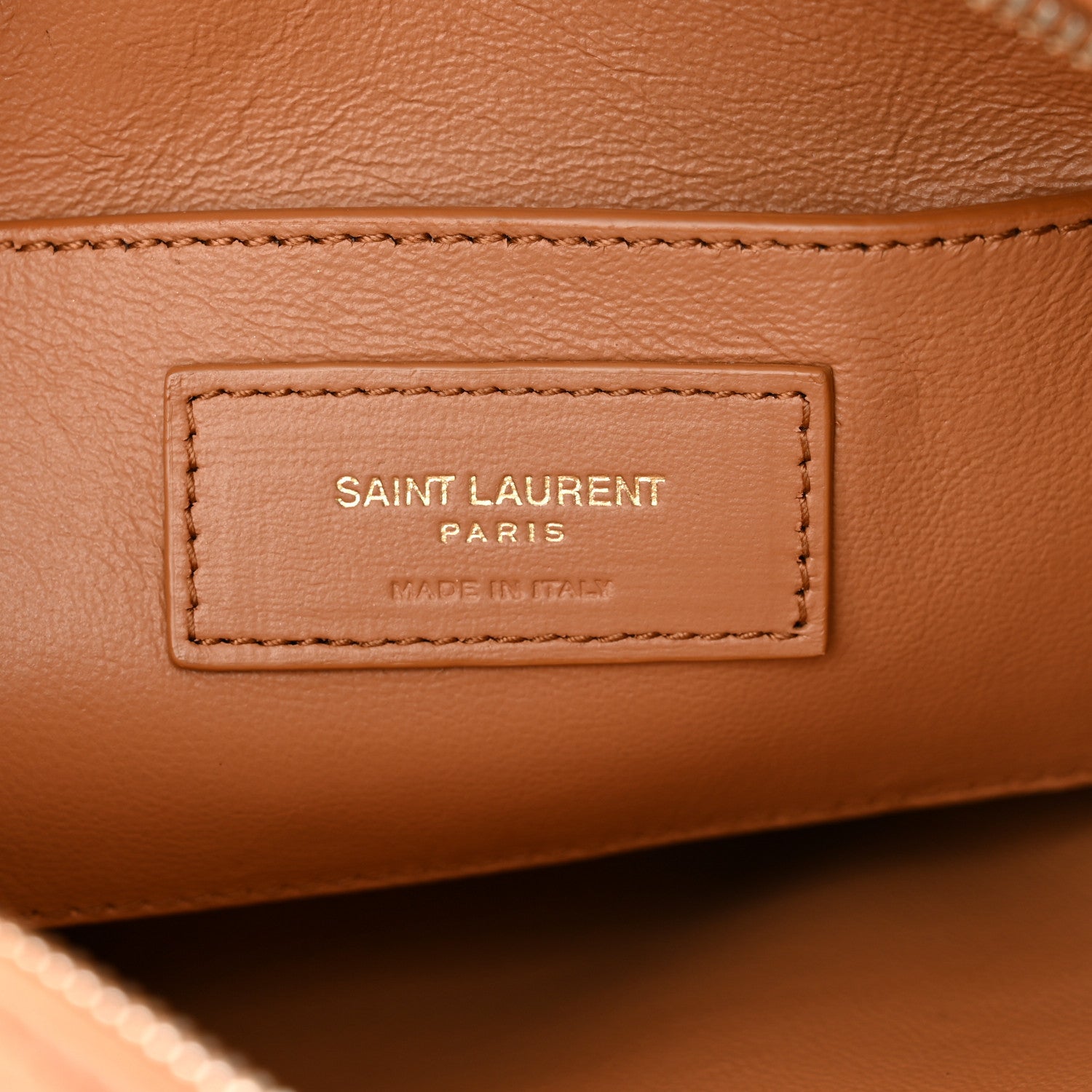 Saint Laurent Linen Calfskin Le Monogramme Coeur 6 of 10