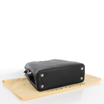 Louis Vuitton Taurillon Capucines BB Black 4 of 7