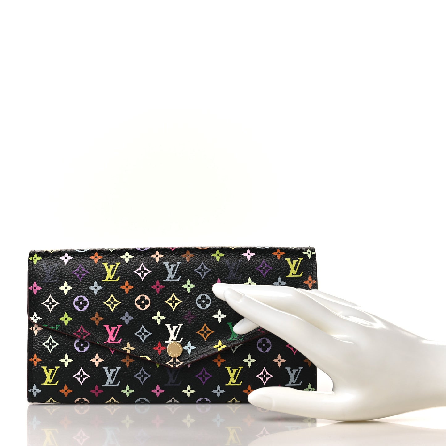 Monogram Multicolor Sarah Wallet NM Black Grenade