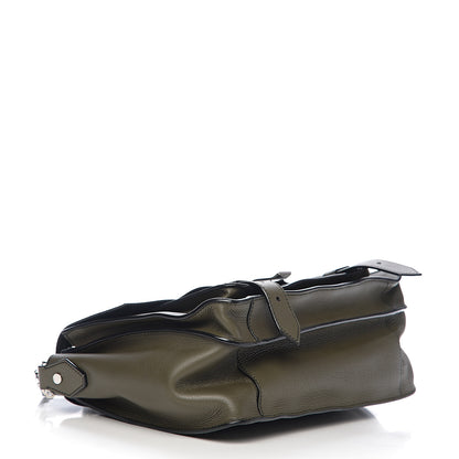 Proenza Schouler Grained Calfskin Medium PS1 Plus Satchel Cypress 3 of 10