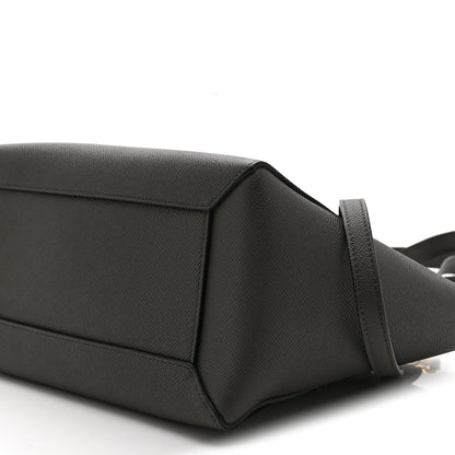 Celine Grained Calfskin Micro Belt Bag Grey 10 of 10