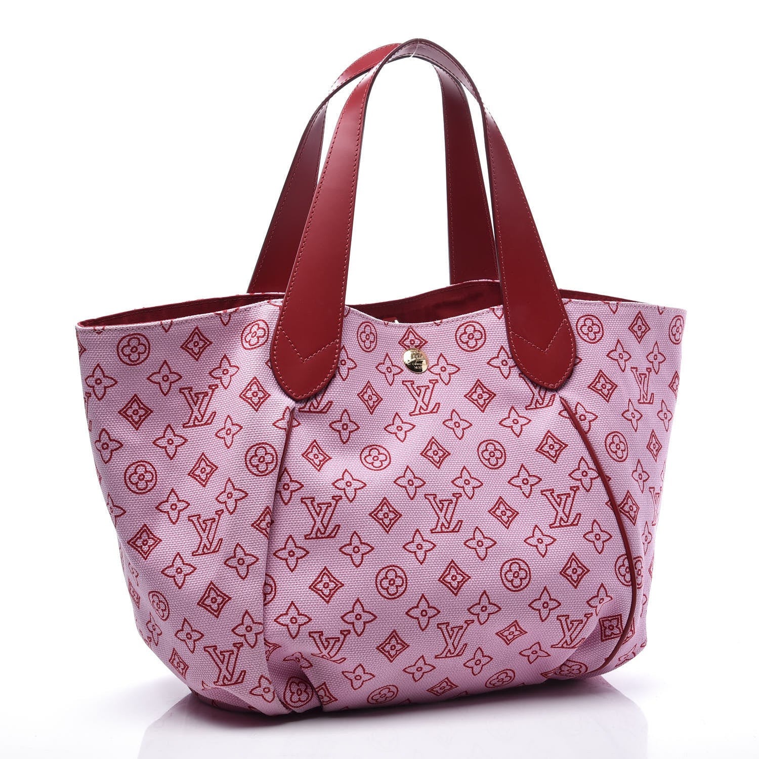 Louis Vuitton Canvas Cabas Ipanema PM Pink 3 of 13