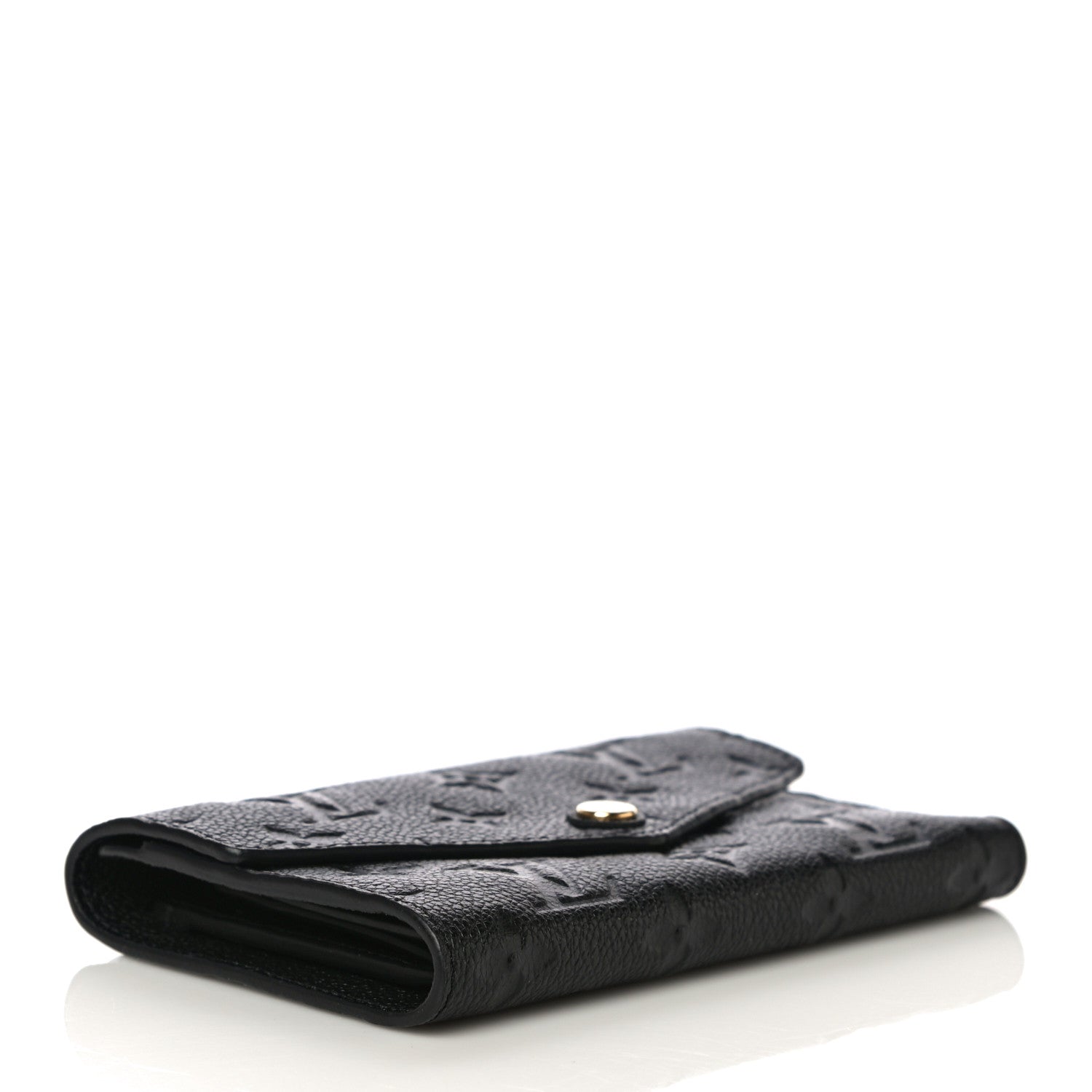 Louis Vuitton Empreinte Compact Curieuse Wallet Black 4 of 11