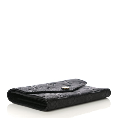 Louis Vuitton Empreinte Compact Curieuse Wallet Black 4 of 11