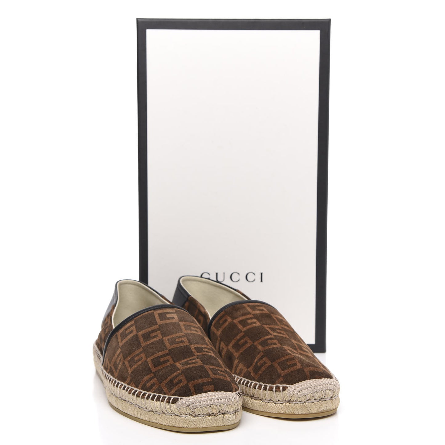 Suede Square G Mens Espadrilles 8 Sigaro