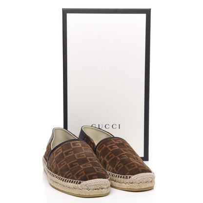 Gucci Suede Square G Mens Espadrilles 8 Sigaro 9 of 9