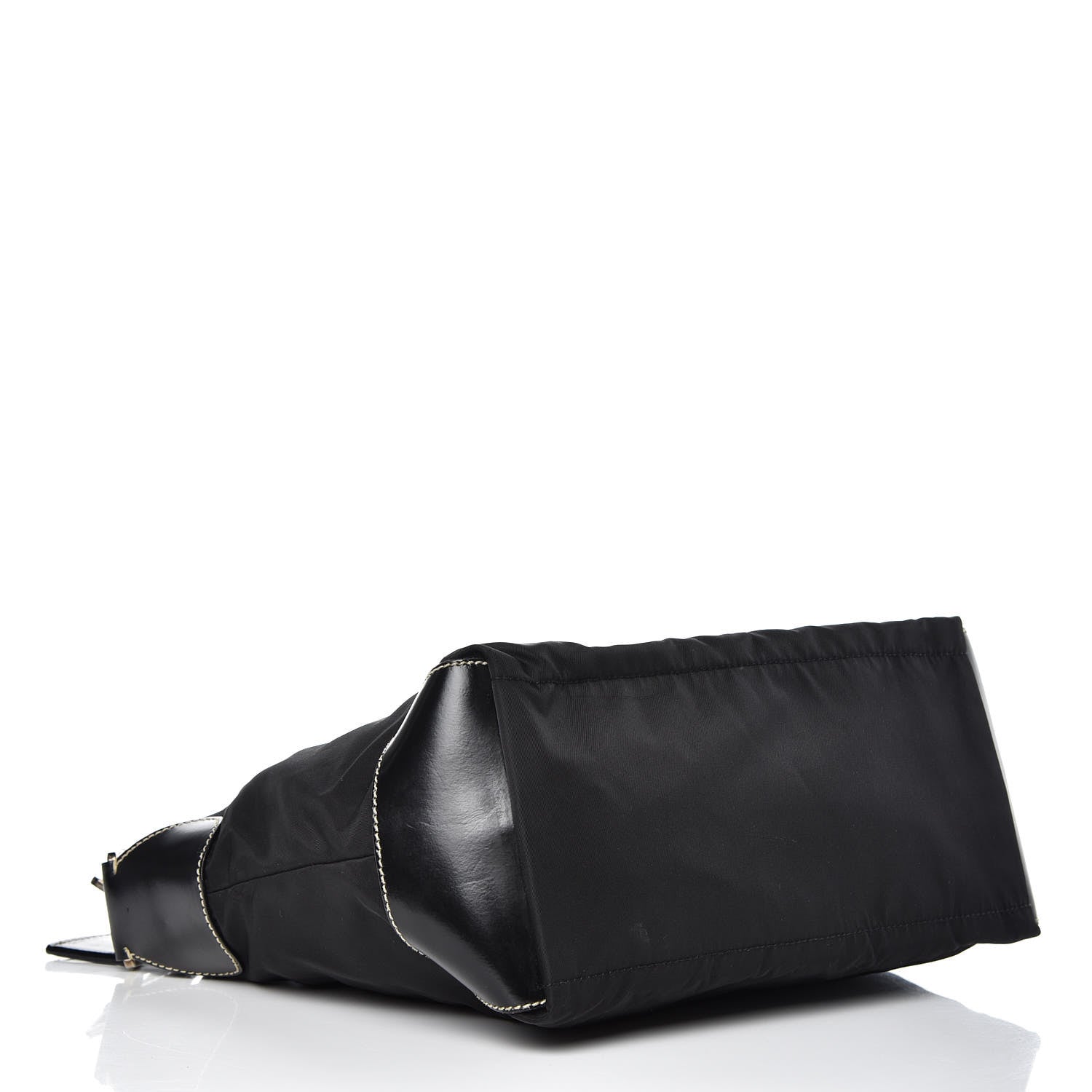 Prada Tessuto Nylon Hobo Black 4 of 15