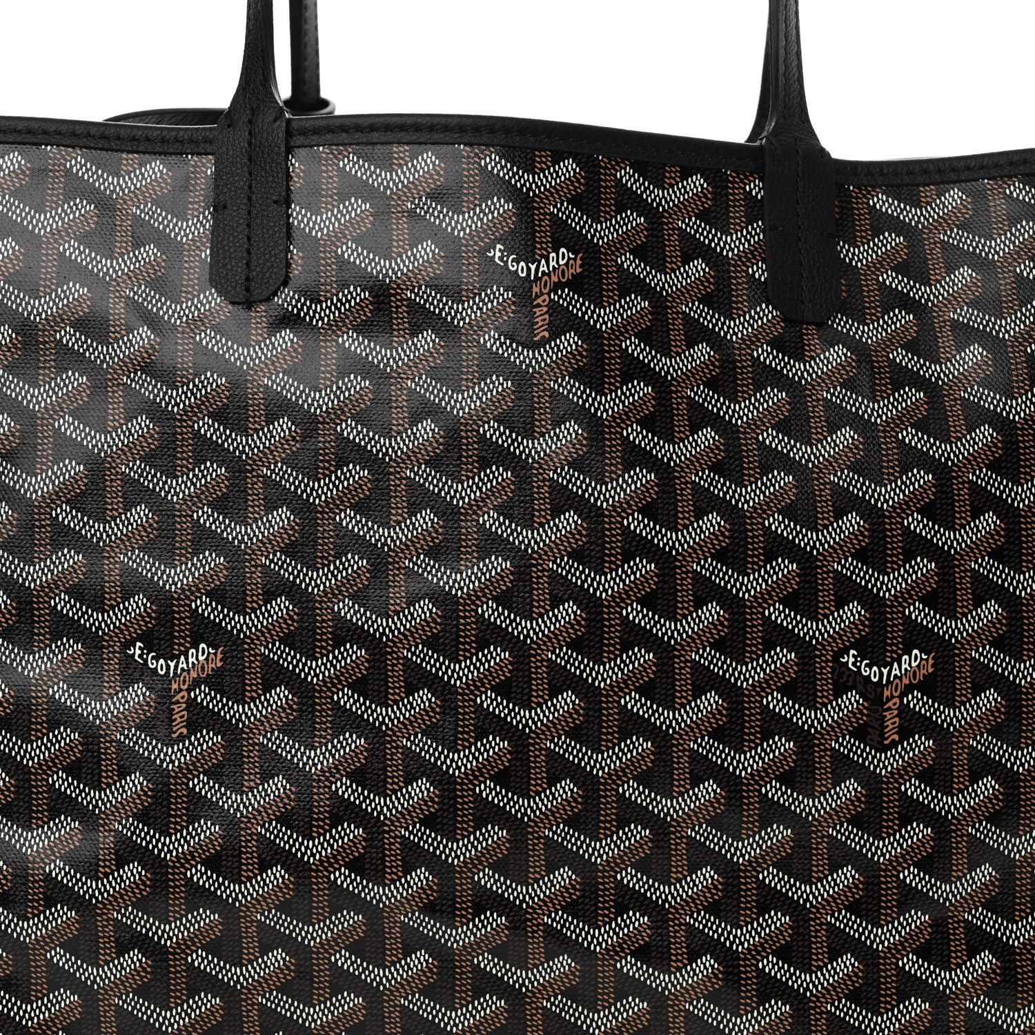 Goyard Goyardine Saint Louis PM Black 9 of 11
