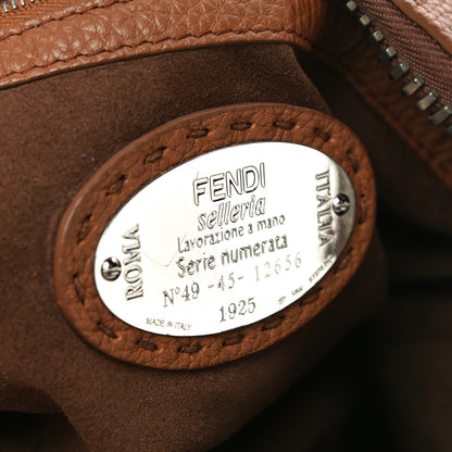 Fendi Cuoio Romano Selleria Lei Boston Tote Mou 6 of 11