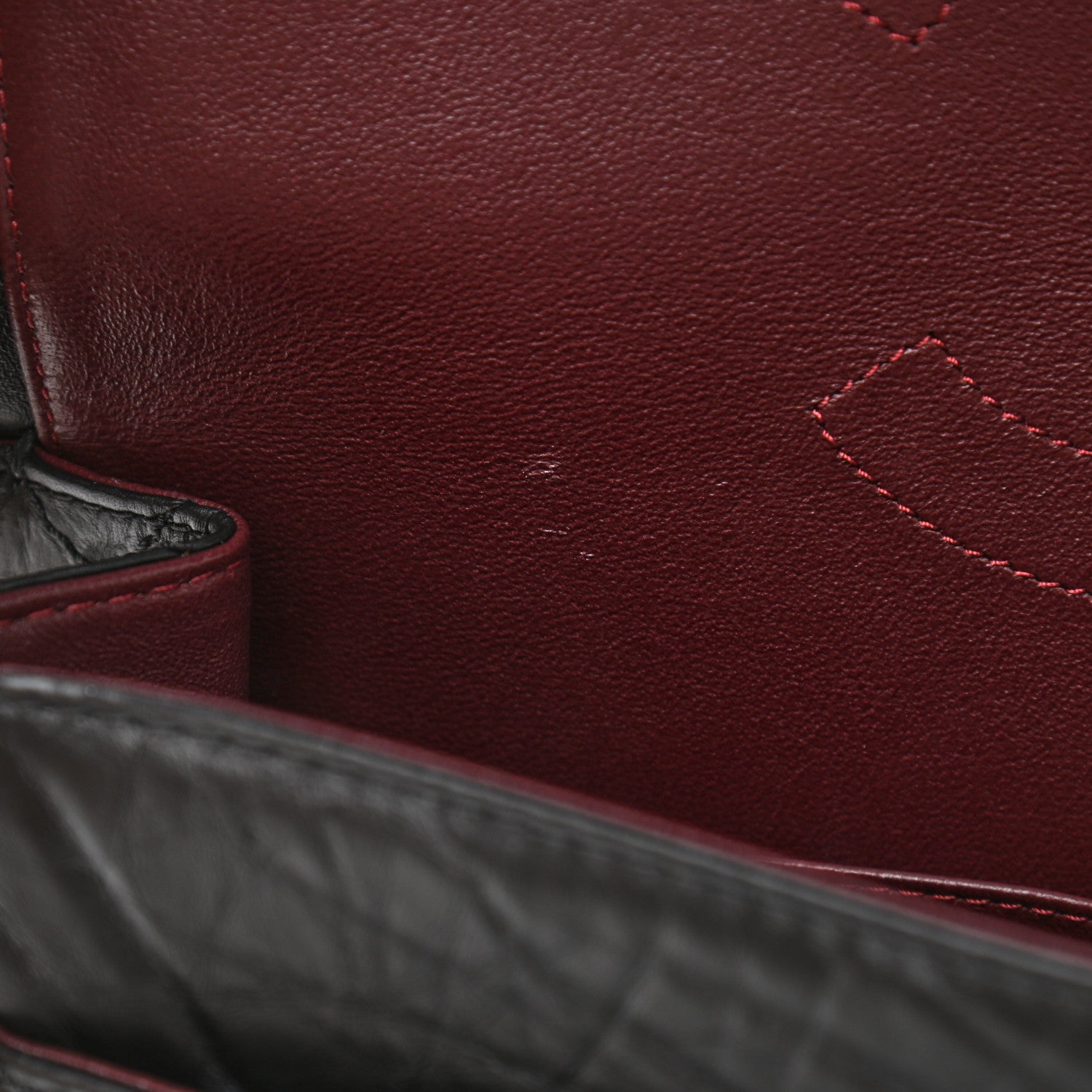 Chanel Aged Calfskin Quilted 2.55 Reissue 226 Flap Black 11 of 11