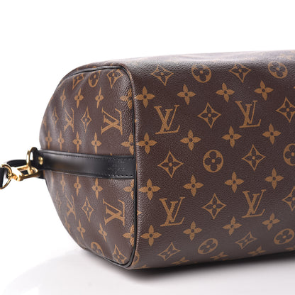 Louis Vuitton Monogram My World Tour Speedy Bandouliere 30 Black 8 of 10