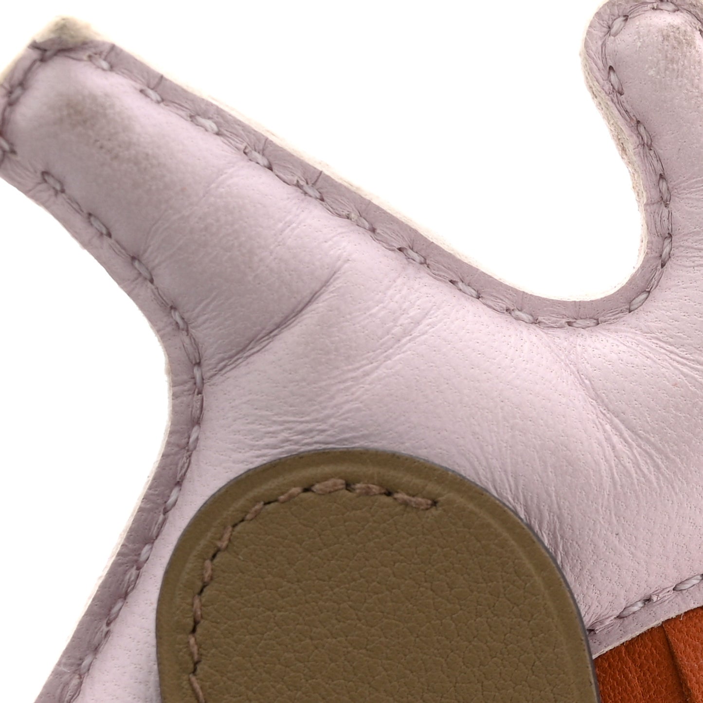 Milo Lambskin Grigri Rodeo Pegase Horse Bag Charm PM Mauve Pale Pain D'epice Beige Marfa