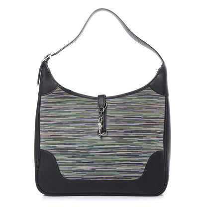 Hermes Togo Vibrato Trim II 35 Shoulder Bag Bleu Marine 1 of 11