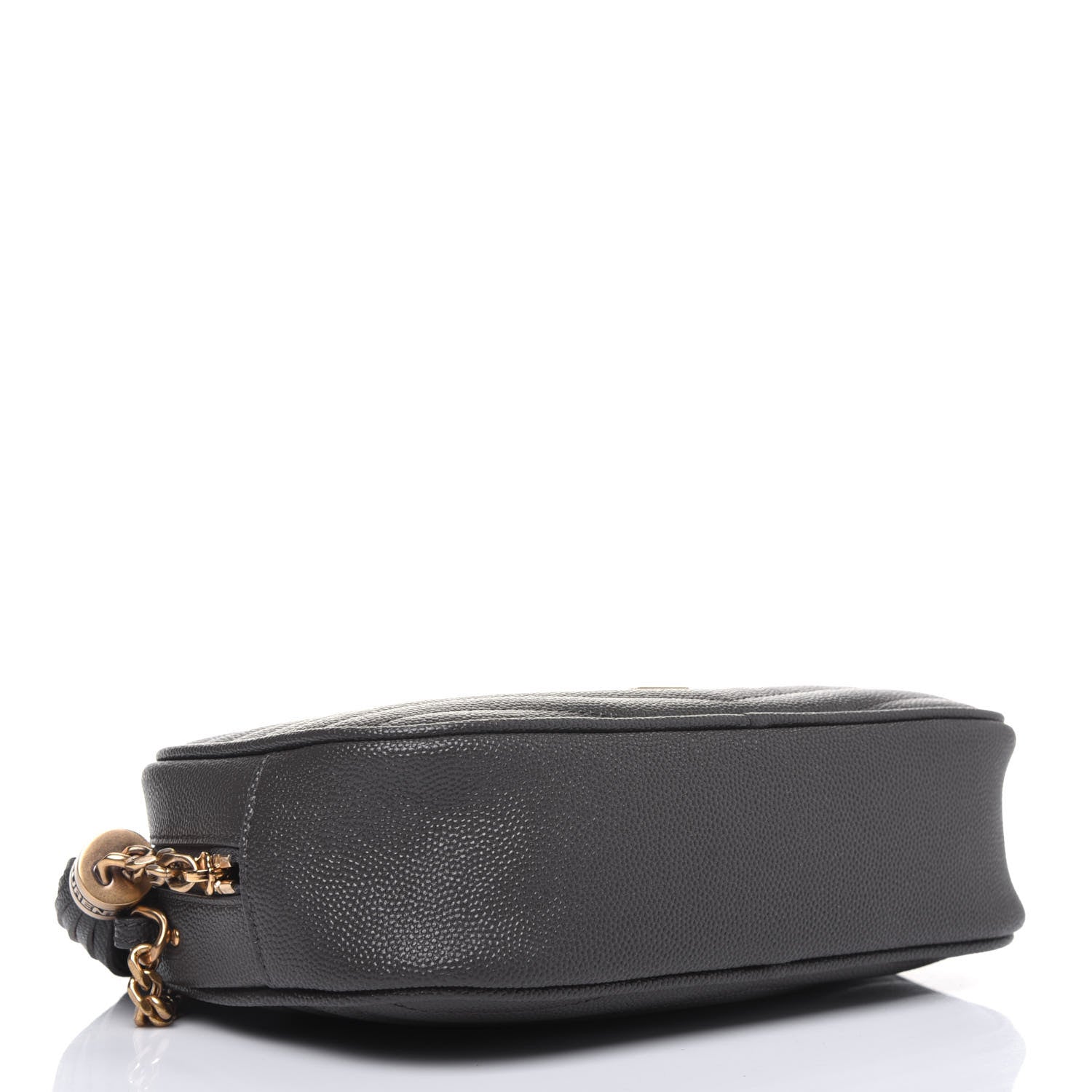 Saint Laurent Grain De Poudre Matelasse Monogram Mini Lou Camera Bag Pebble 4 of 14