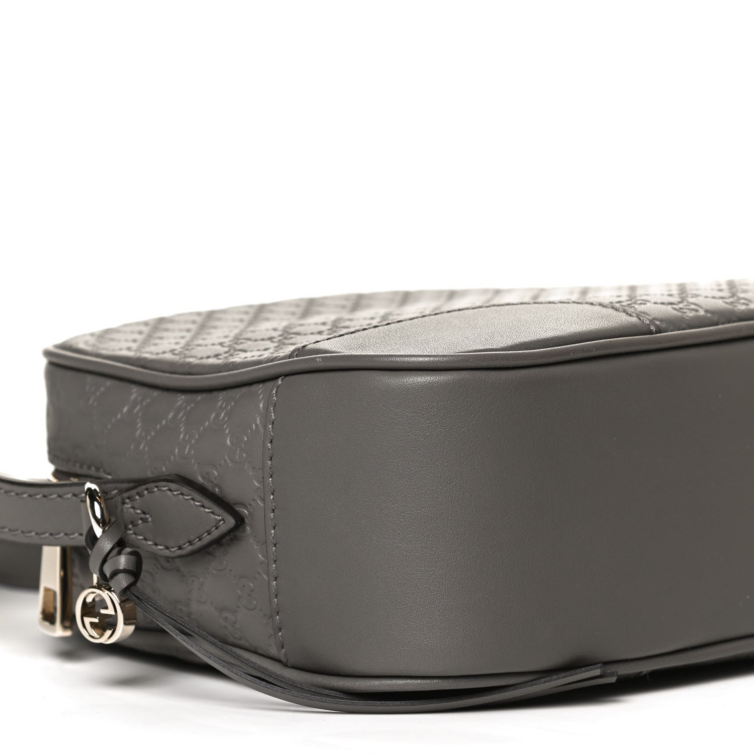 Gucci Microguccissima Mini Bree Messenger Bag Grey 10 of 12