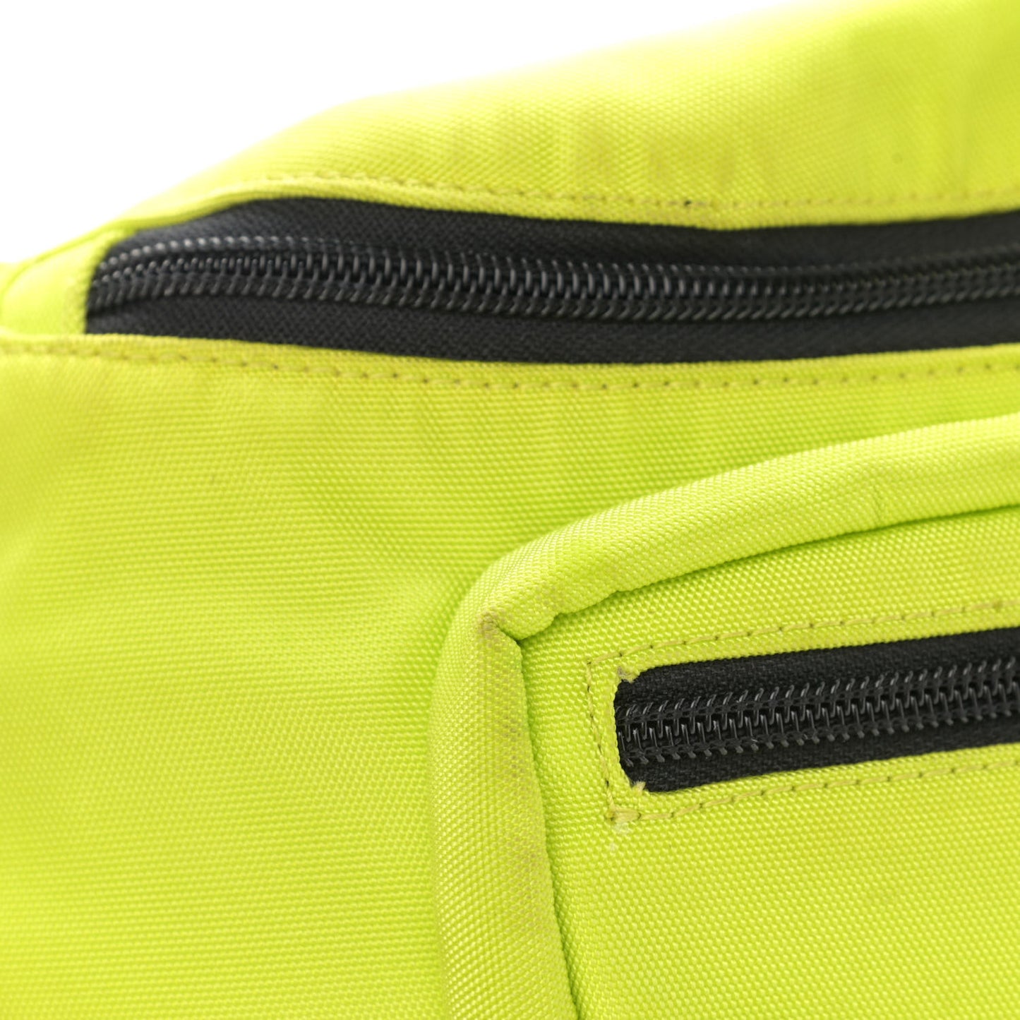 Nylon Canvas Explorer Belt Bag Acid Green