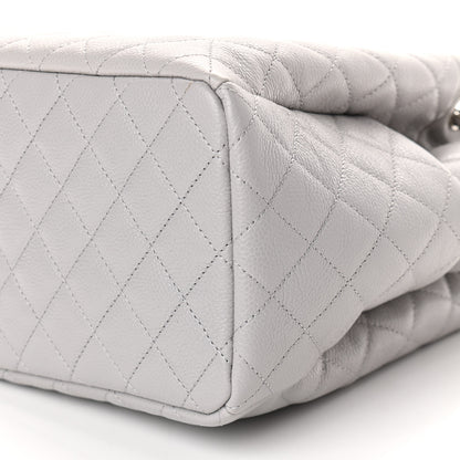 Chanel Caviar Quilted Small Chain Bucket Bag Light Gray 8 of 8