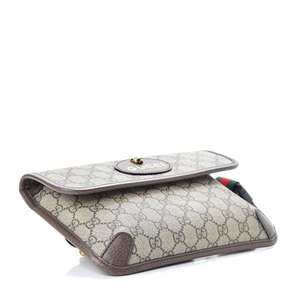 Gucci GG Supreme Monogram Neo Vintage Web Belt Bag Brown 4 of 11