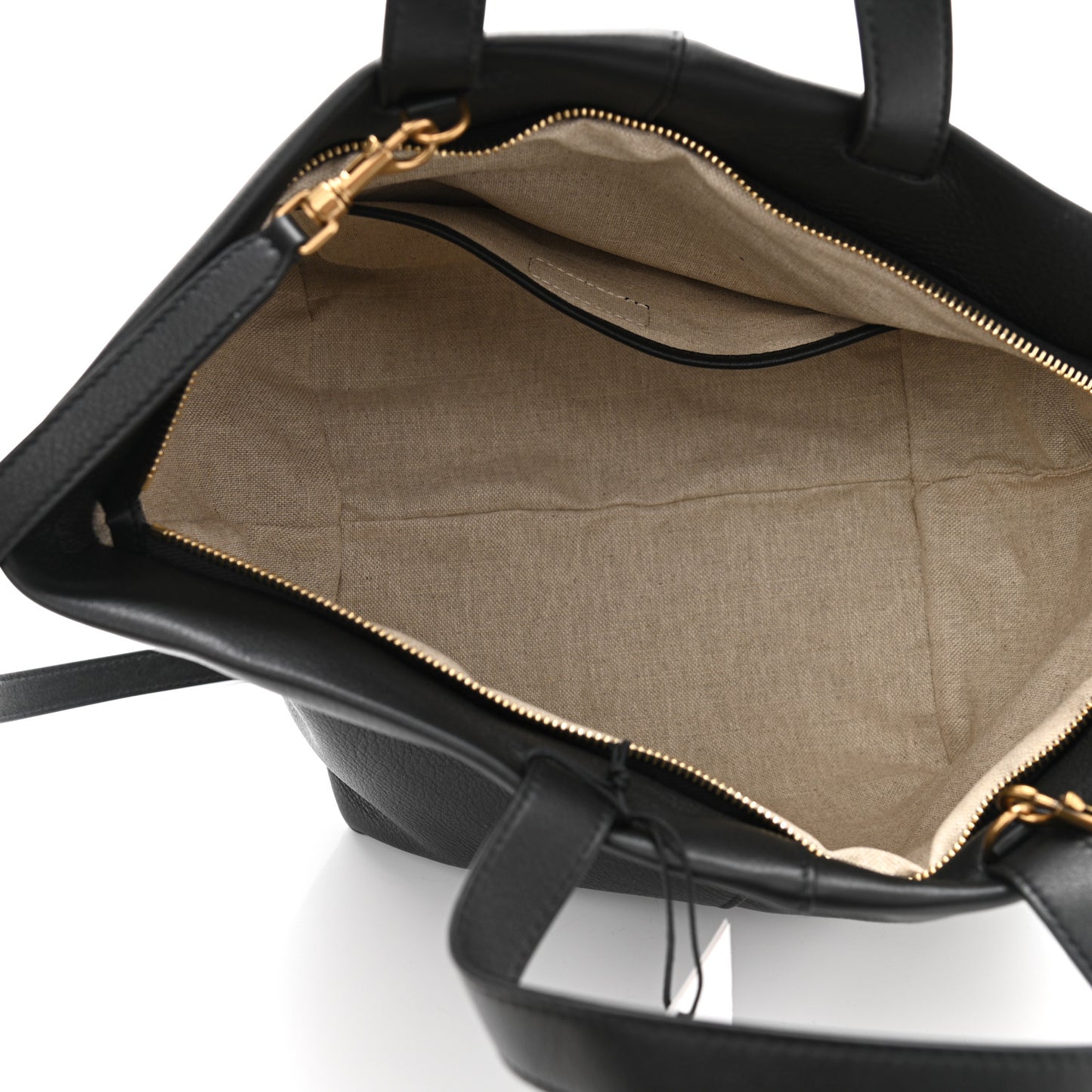 Calfskin Mini Tulipano Bag Black