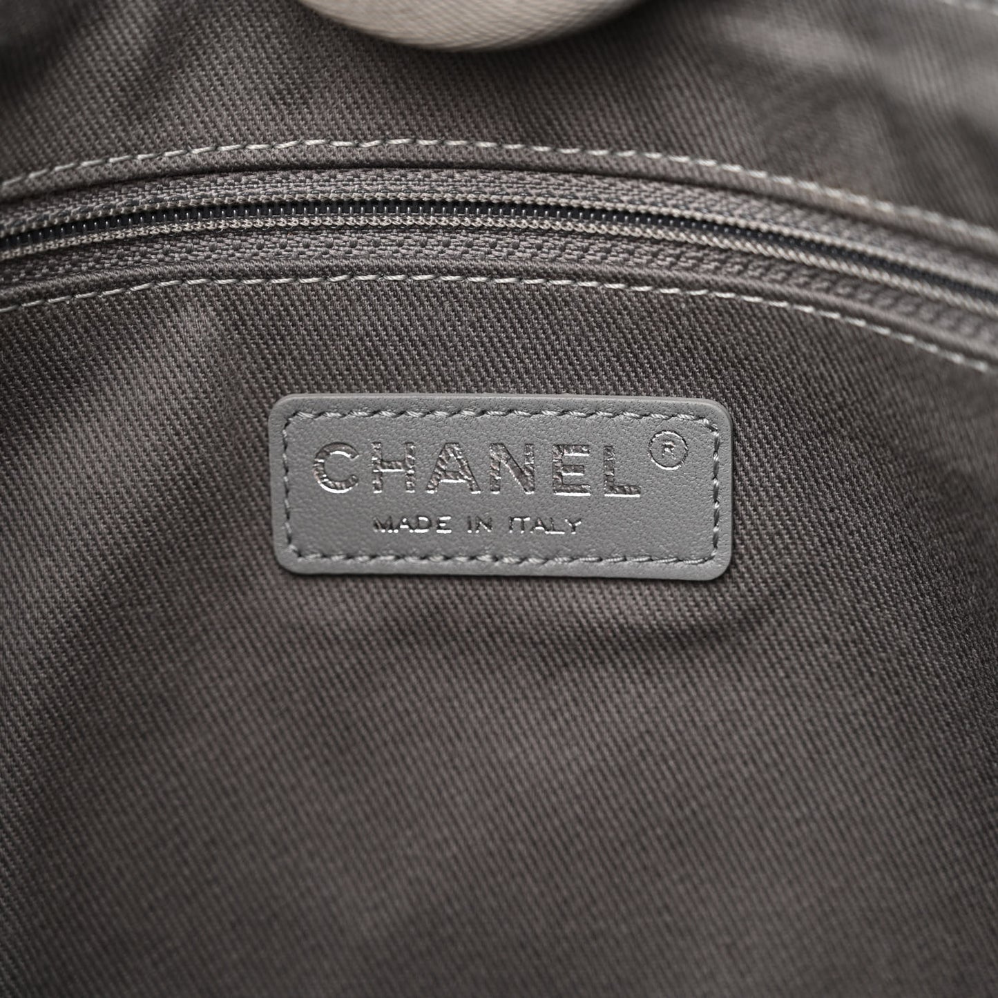 Canvas Small Deauville Tote Grey