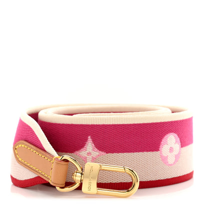 Louis Vuitton Jacquard Speedy Bandouliere 20 Shoulder Strap Fuchsia 1 of 3