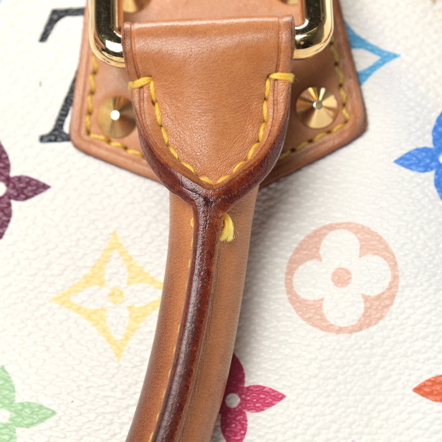 Monogram Multicolor Speedy 30 White