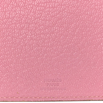 Hermes Chevre Mysore Tarmac PM Passport Holder Rose Confetti 7 of 10