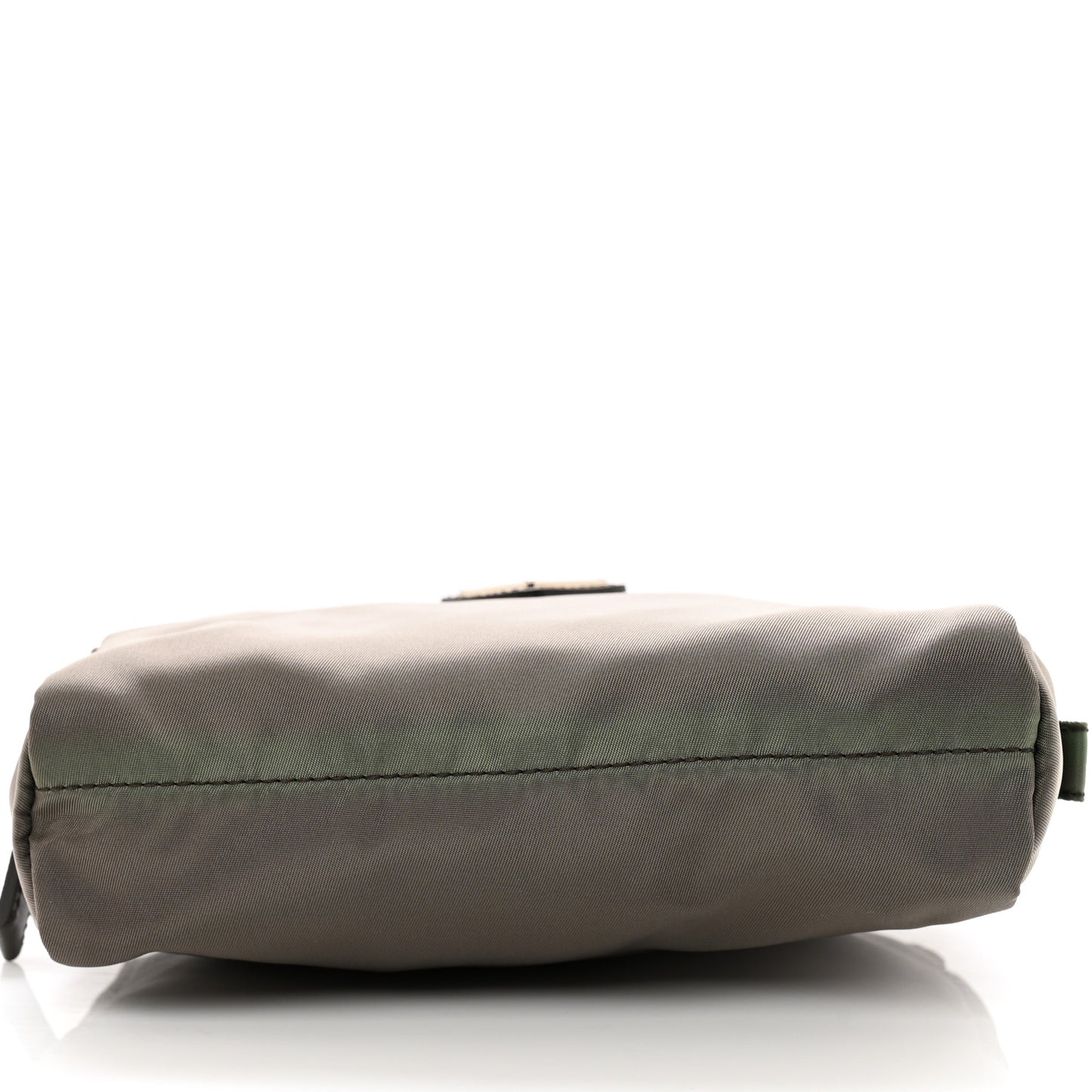 Tessuto Nylon Vela Cosmetic Pouch Fumo