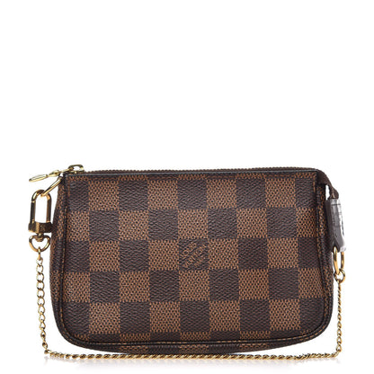 Louis Vuitton Damier Ebene Mini Pochette Accessories 1 of 7