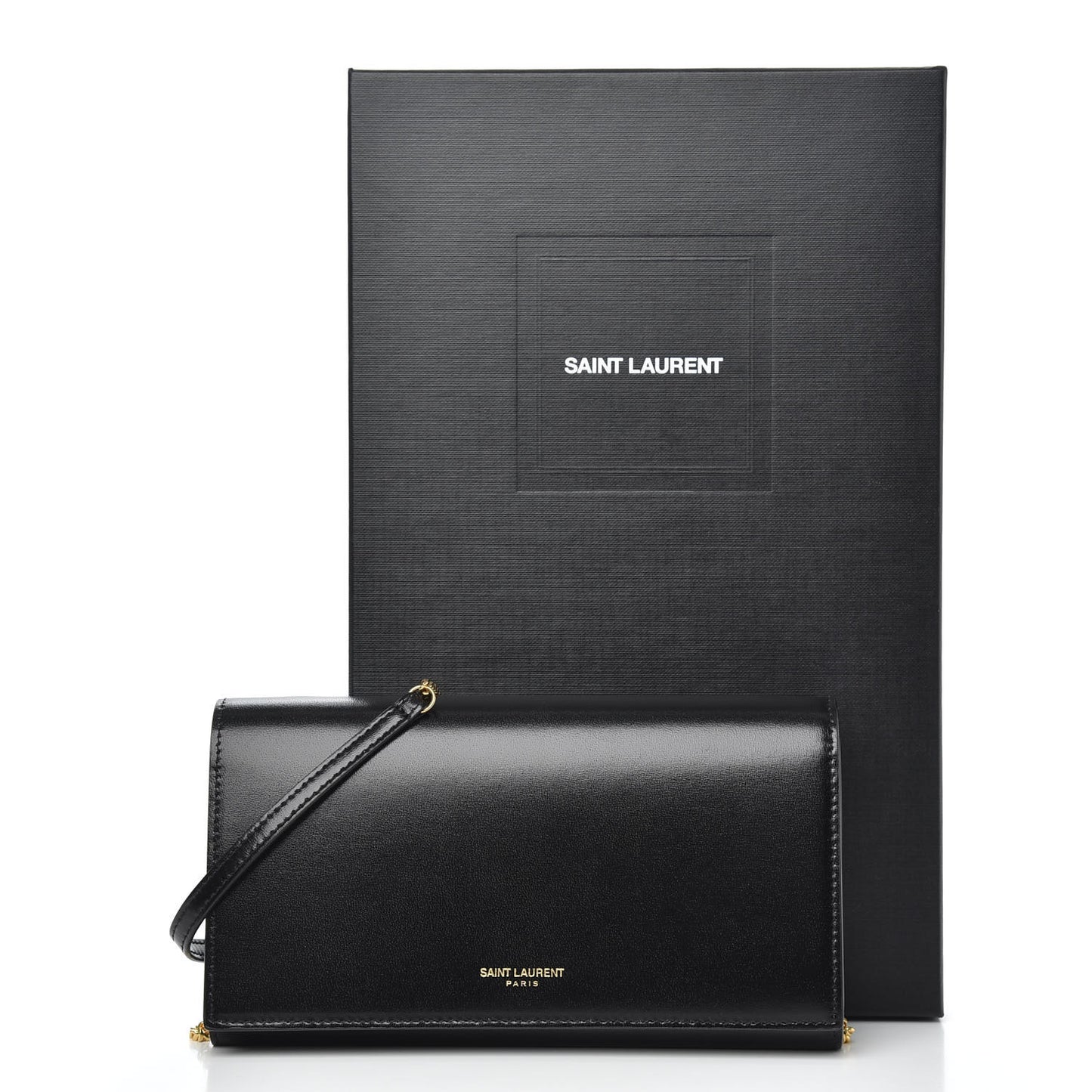 Smooth Calfskin Mini Paris Bag Black