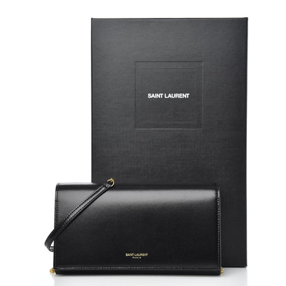 Saint Laurent Smooth Calfskin Mini Paris Bag Black 9 of 9