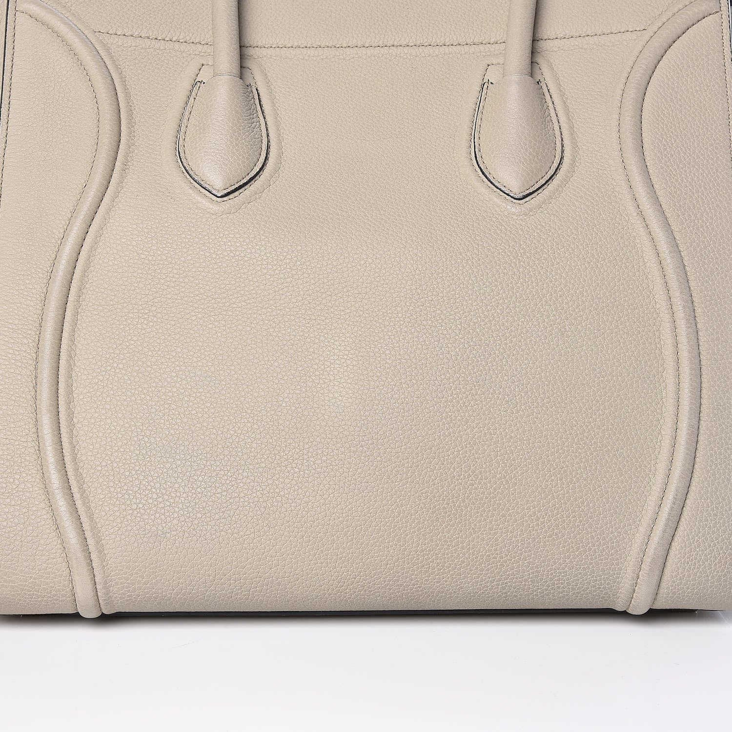 Celine Baby Grained Calfskin Medium Phantom Luggage Quartz 12 of 16