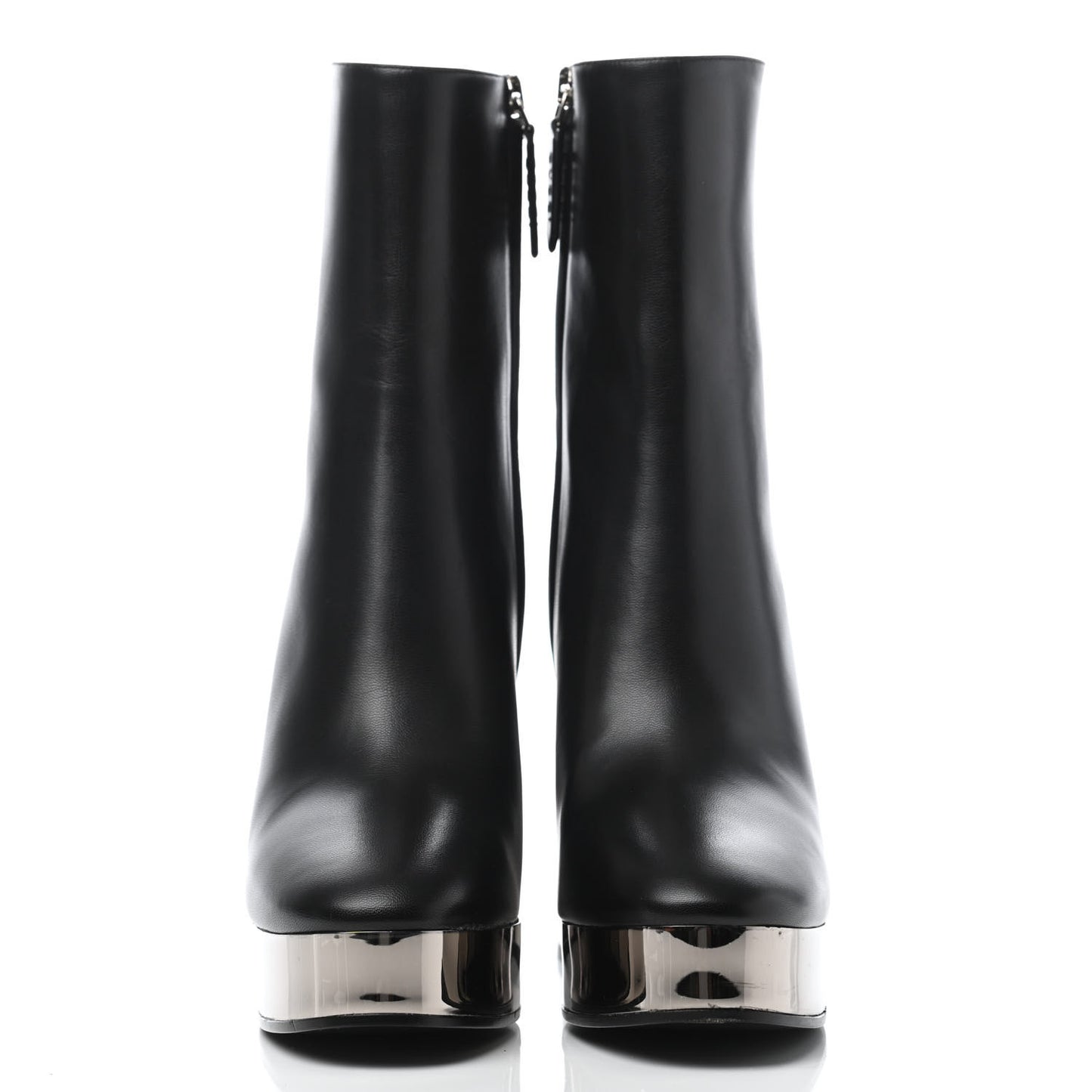 Malaga Kid Chrome Ankle Boots 38 Black
