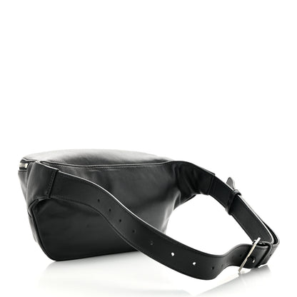Saint Laurent Calfskin Monogram Belt Bag Black 3 of 14