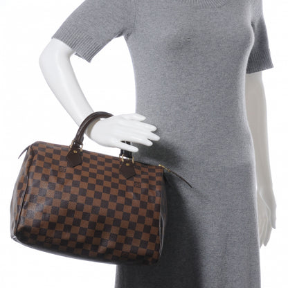 Louis Vuitton Damier Ebene Speedy 30 2 of 8