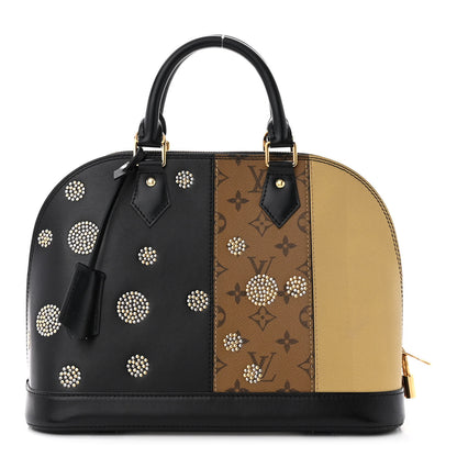 Louis Vuitton Reverse Monogram Studded Night Lights Alma PM 1 of 9