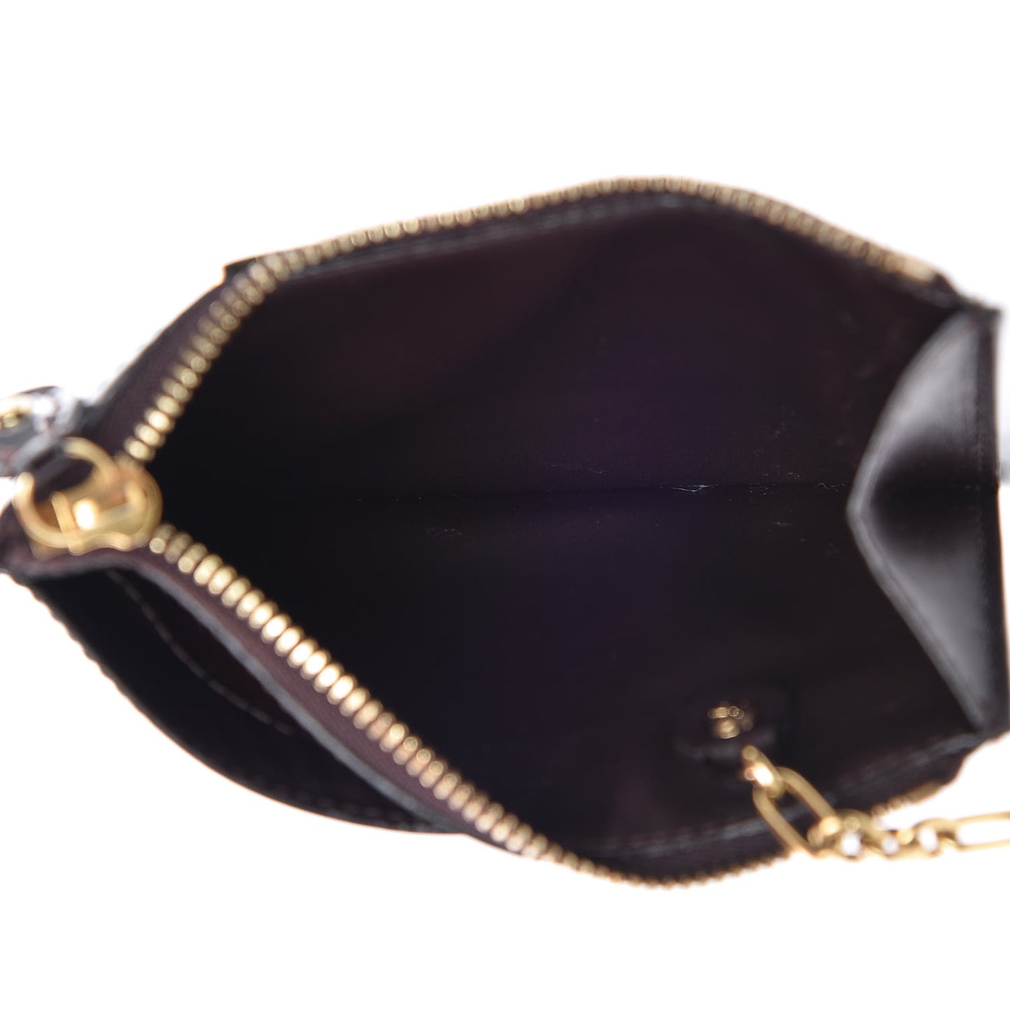 Vernis Key Pouch Amarante