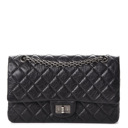 Chanel Aged Calfskin Quilted 2.55 Reissue 225 Flap Black 1 of 10