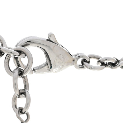 Chanel Ruthenium Crystal Flower CC Lariat Necklace 5 of 6