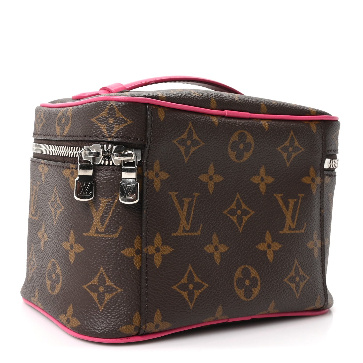 Louis Vuitton Monogram Macassar Nice Mini Pondichery Pink 3 of 8