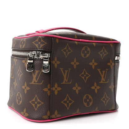 Louis Vuitton Monogram Macassar Nice Mini Pondichery Pink 3 of 8